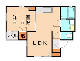 くすの木ハイム【102号室】の間取り