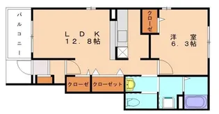 アリストクラットA【1階】の間取り