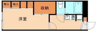 レオパレス田隈【105号室】の間取り
