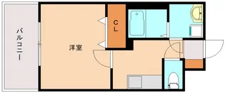 S-FORT姪浜【7階】の間取り