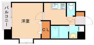S-FORT姪浜【3階】の間取り