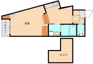 伊都terrace【103号室】の間取り