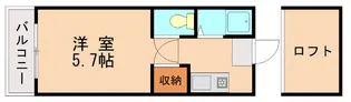 アネット姪浜【101号室】の間取り
