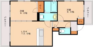 ステラKSK【3階】の間取り