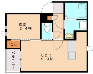 Regalest fema【1階】の間取り