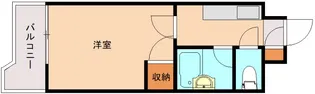 エスポワール城西【2階】の間取り