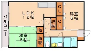 フォルト・アークⅠ【304号室】の間取り