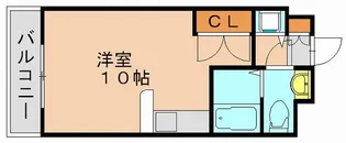 カーサ箱崎【2階】の間取り