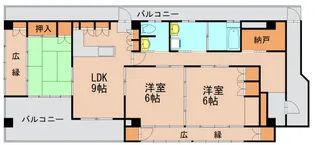 藤野ビル【501号室】の間取り