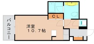 箱崎パルク【7階】の間取り