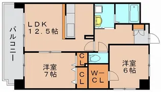 オイコス・ケイ【301号室】の間取り