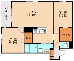 ShaMaison AMBER026【305号室】の間取り