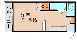 アミューズメント原田A【102号室】の間取り