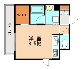 メゾン ド ショコラ【1階】の間取り