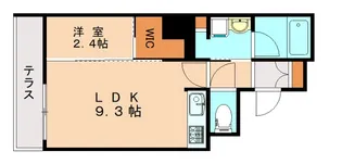 メゾン ド ショコラ【1階】の間取り