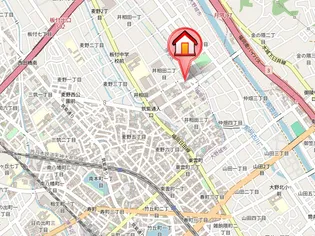 シャルロステ【1階】の地図