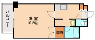 ルノアス博多【506号室】の間取り