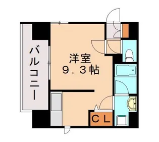 警固クレスタリア【12階】の間取り