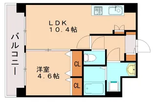 プルミエ・ネージュ【503号室】の間取り