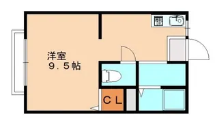 福岡県福岡市東区塩浜1丁目【アパート】の間取り