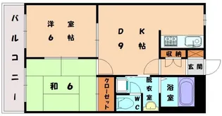 プリッツシャイン【203号室】の間取り