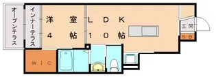 プランドール新宮【103号室】の間取り