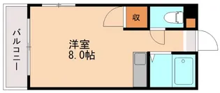 ビラコーポ和白【4階】の間取り