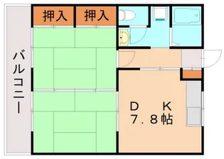 第3堺ビル【2階】の間取り