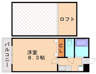 スタンドリバー美和台【2階】の間取り