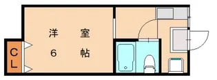 オレンジコーポ【203号室】の間取り