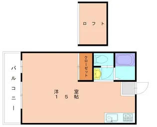 ウエスト三苫【2階】の間取り