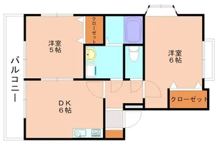 ルートピア古賀A【101号室】の間取り