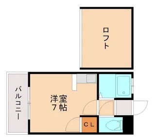 マリエールシティ【201号室】の間取り