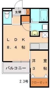 Mugello due【1階】の間取り