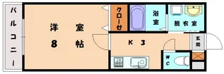シーサイド三苫センタービル【403号室】の間取り
