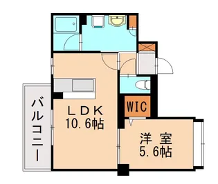 リバティ13【305号室】の間取り