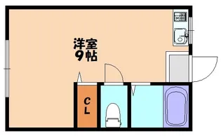 塚本コーポ【1階】の間取り