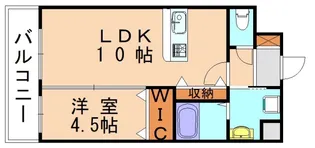ラ・フェリーチェ和白【502号室】の間取り