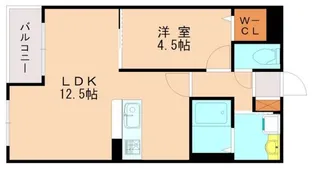 オリーブ松崎【305号室】の間取り