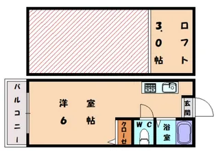 セイントヴィラ和白Ⅰ【1階】の間取り