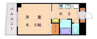 カリタス21【5階】の間取り