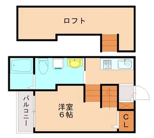 マルスヴァンサンク2番館【2階】の間取り