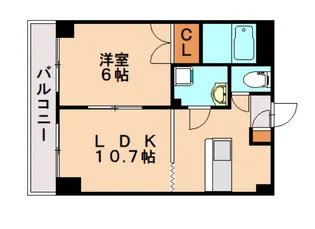 リッシュ・アヴェニール【403号室】の間取り
