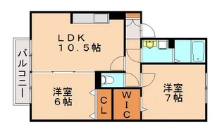 ベルメゾンT.M【1階】の間取り