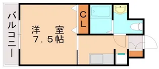 プリエール【502号室】の間取り