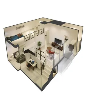 ADC井尻南ブロッサム【2階】の内装