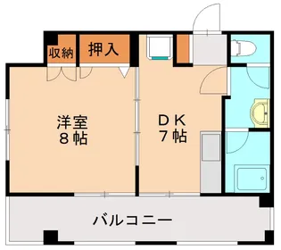 コーポミハラ【3階】の間取り