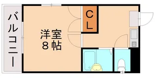 ウェスト・ヴィレッジ井尻南【101号室】の間取り