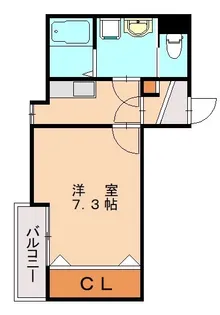 アップサリエ【301号室】の間取り