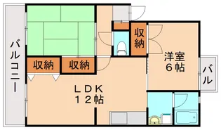 鳥井コーポ【2階】の間取り